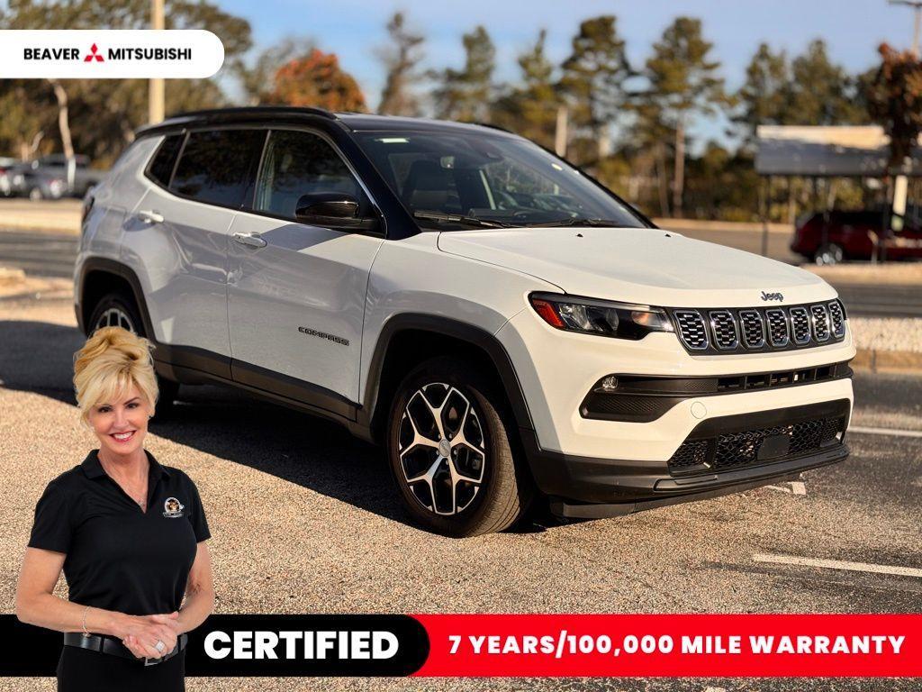 used 2024 Jeep Compass car, priced at $22,100