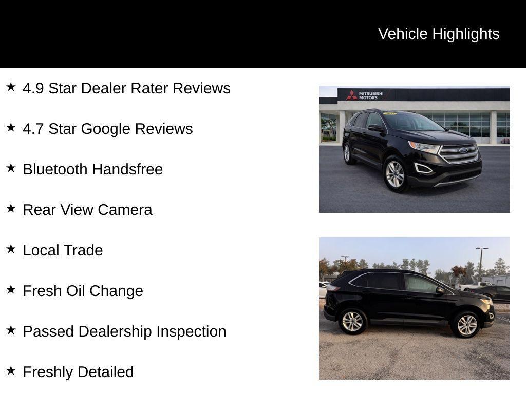 used 2017 Ford Edge car, priced at $9,600