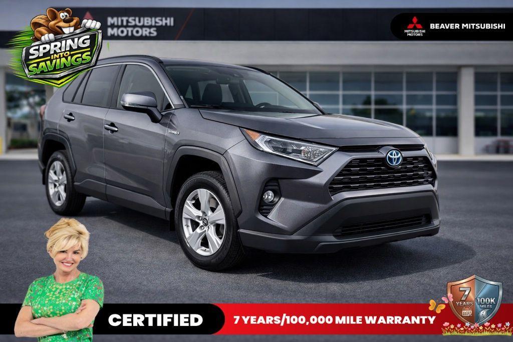 used 2021 Toyota RAV4 Hybrid car, priced at $25,800