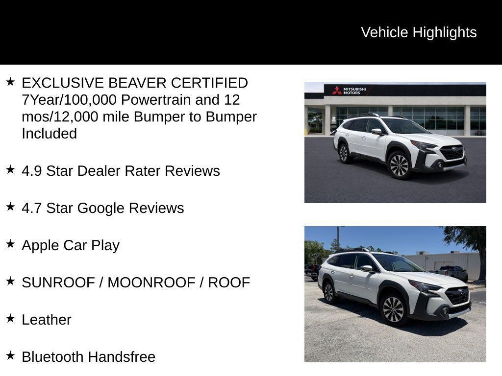 used 2023 Subaru Outback car, priced at $30,113