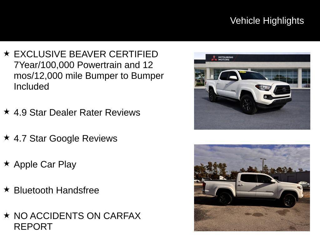 used 2023 Toyota Tacoma car, priced at $36,000