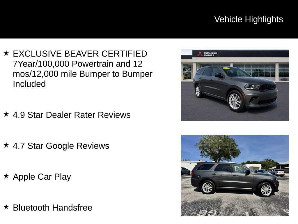 used 2023 Dodge Durango car, priced at $29,613