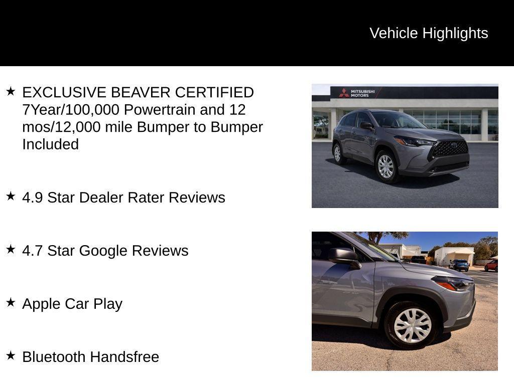 used 2024 Toyota Corolla Cross car, priced at $24,200
