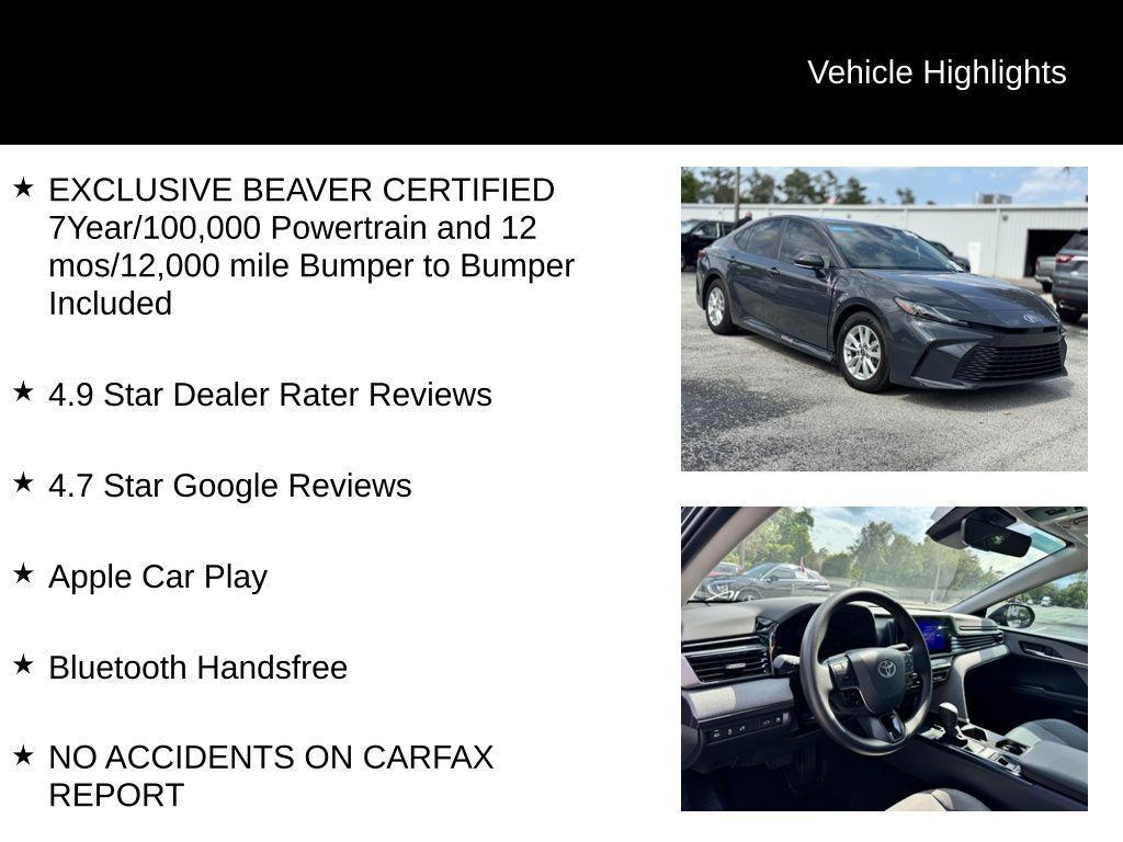 used 2025 Toyota Camry car, priced at $30,713