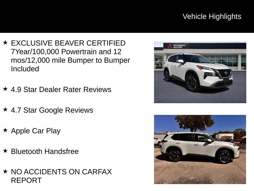 used 2024 Nissan Rogue car, priced at $18,400