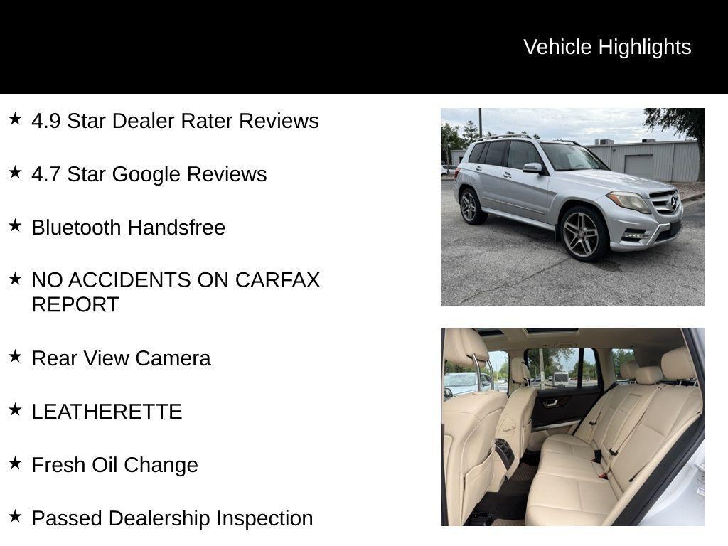 used 2014 Mercedes-Benz GLK-Class car, priced at $13,813
