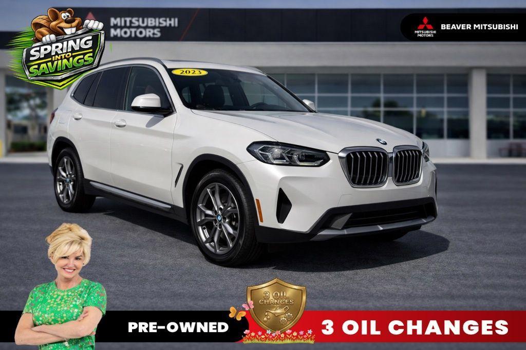 used 2023 BMW X3 car, priced at $36,700