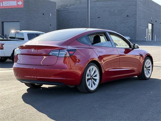 used 2021 Tesla Model 3 car, priced at $22,444