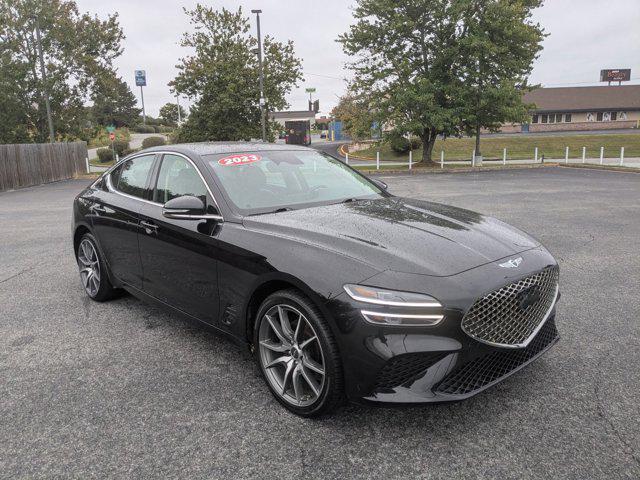 used 2023 Genesis G70 car, priced at $27,854