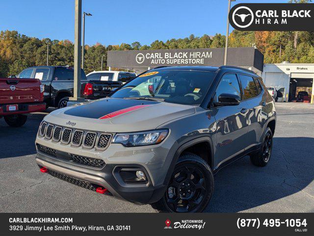 used 2024 Jeep Compass car, priced at $25,990