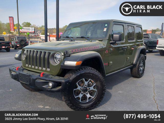 used 2021 Jeep Wrangler Unlimited car, priced at $37,990