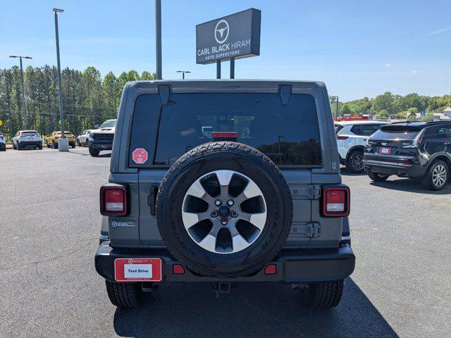 used 2022 Jeep Wrangler Unlimited car, priced at $35,524