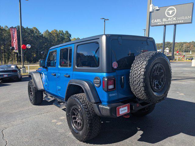 used 2022 Jeep Wrangler Unlimited car, priced at $38,990