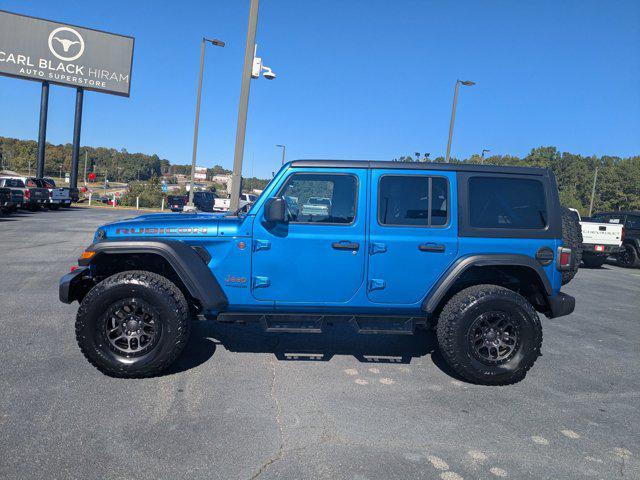 used 2022 Jeep Wrangler Unlimited car, priced at $38,990