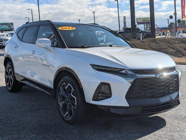 used 2022 Chevrolet Blazer car, priced at $27,990