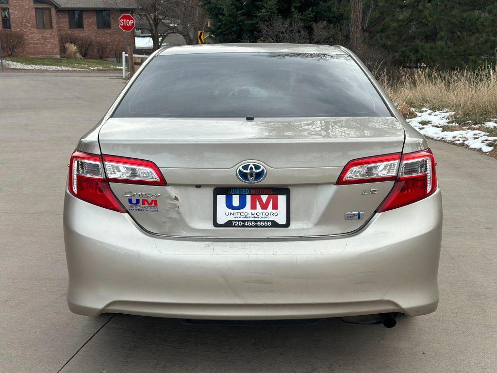 used 2014 Toyota Camry Hybrid car, priced at $4,499