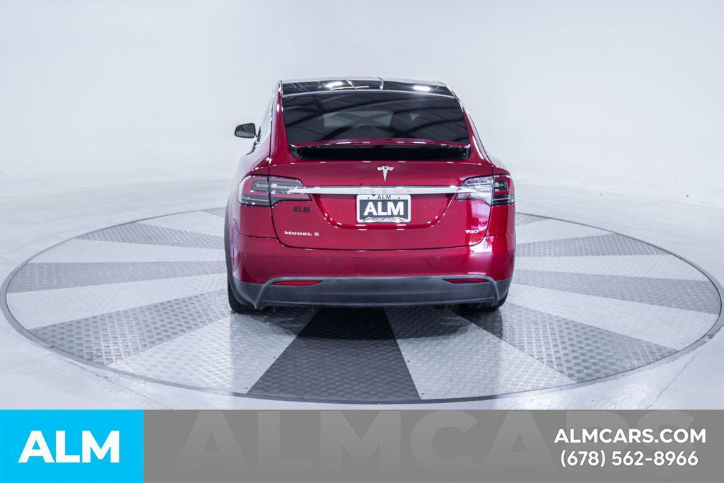used 2018 Tesla Model X car, priced at $24,164