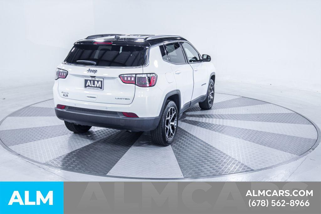 used 2025 Jeep Compass car, priced at $21,920