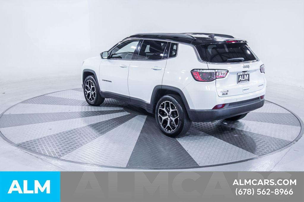 used 2025 Jeep Compass car, priced at $21,920