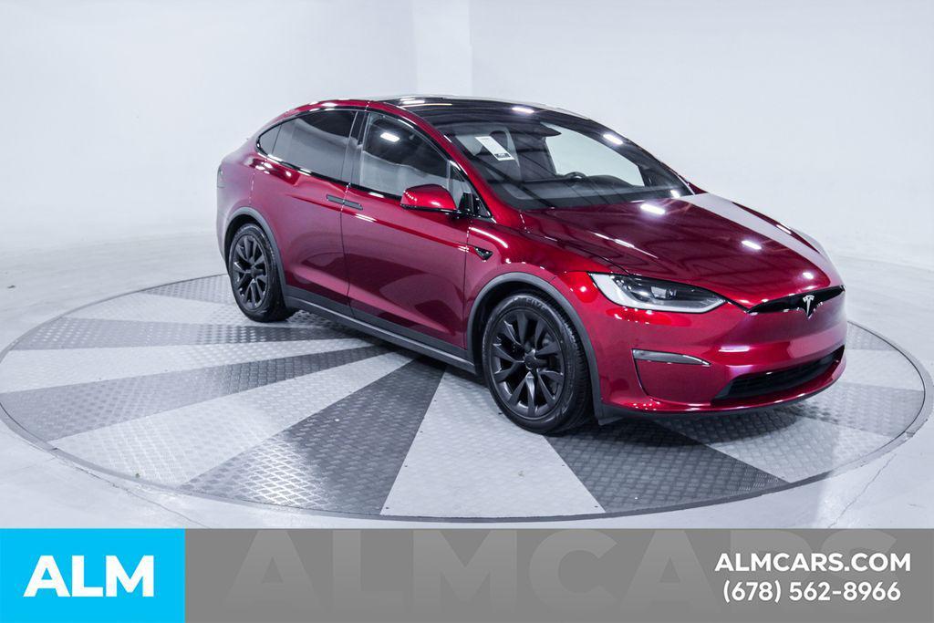used 2024 Tesla Model X car, priced at $67,420