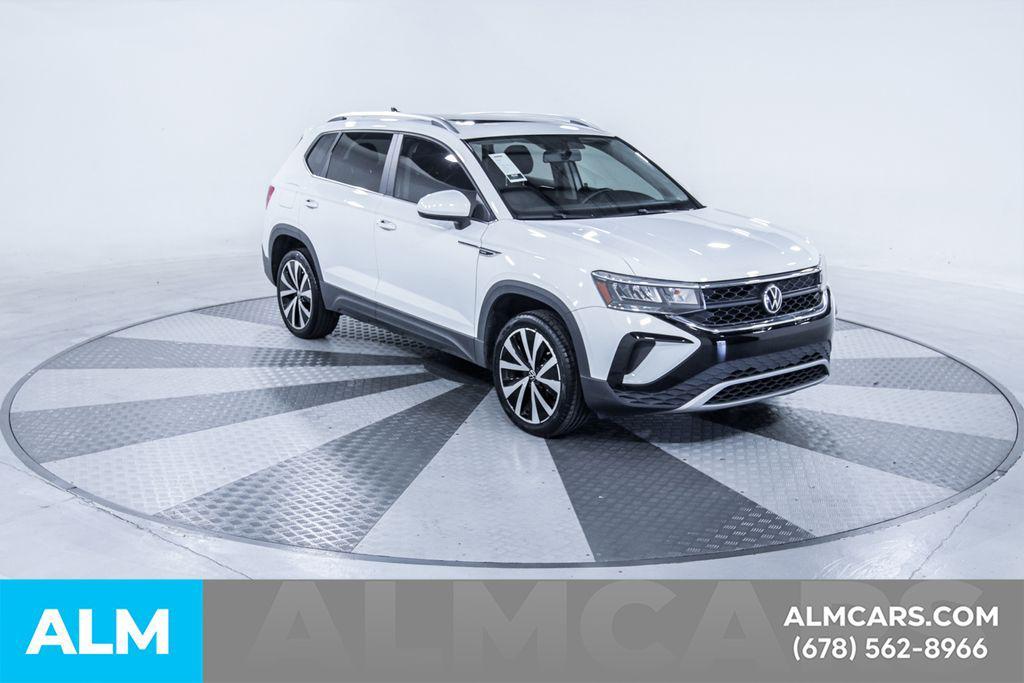 used 2022 Volkswagen Taos car, priced at $15,420