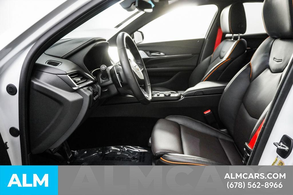 used 2024 Cadillac CT4-V car, priced at $49,470
