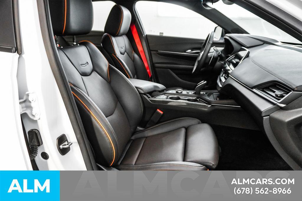 used 2024 Cadillac CT4-V car, priced at $49,470