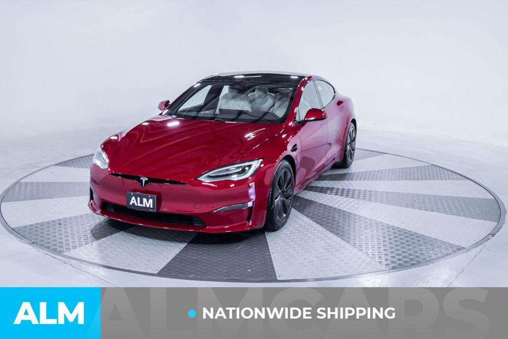 used 2021 Tesla Model S car, priced at $53,920