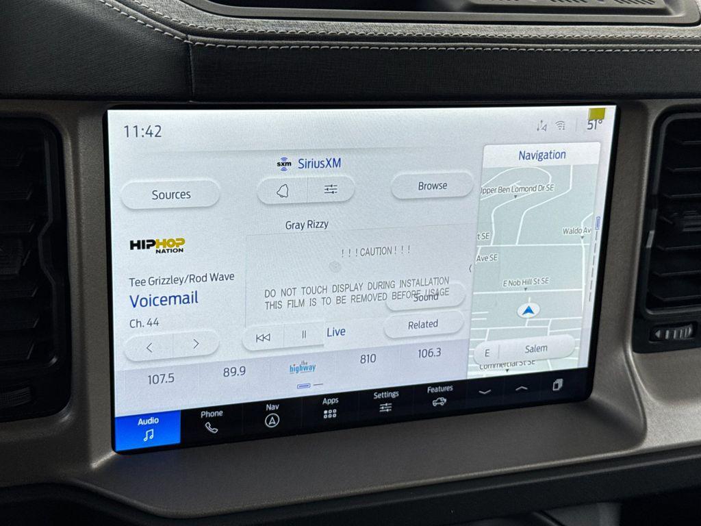 new 2025 Ford Bronco car, priced at $55,180