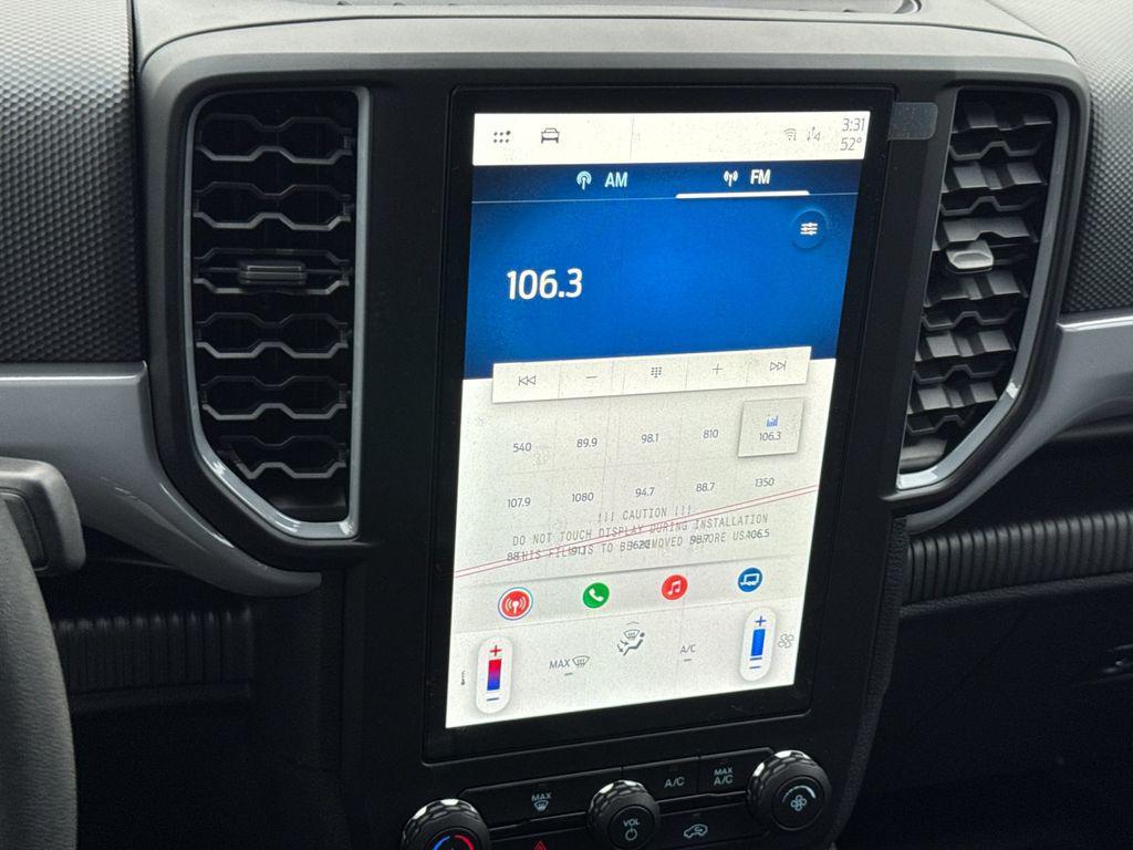 new 2025 Ford Ranger car, priced at $38,980