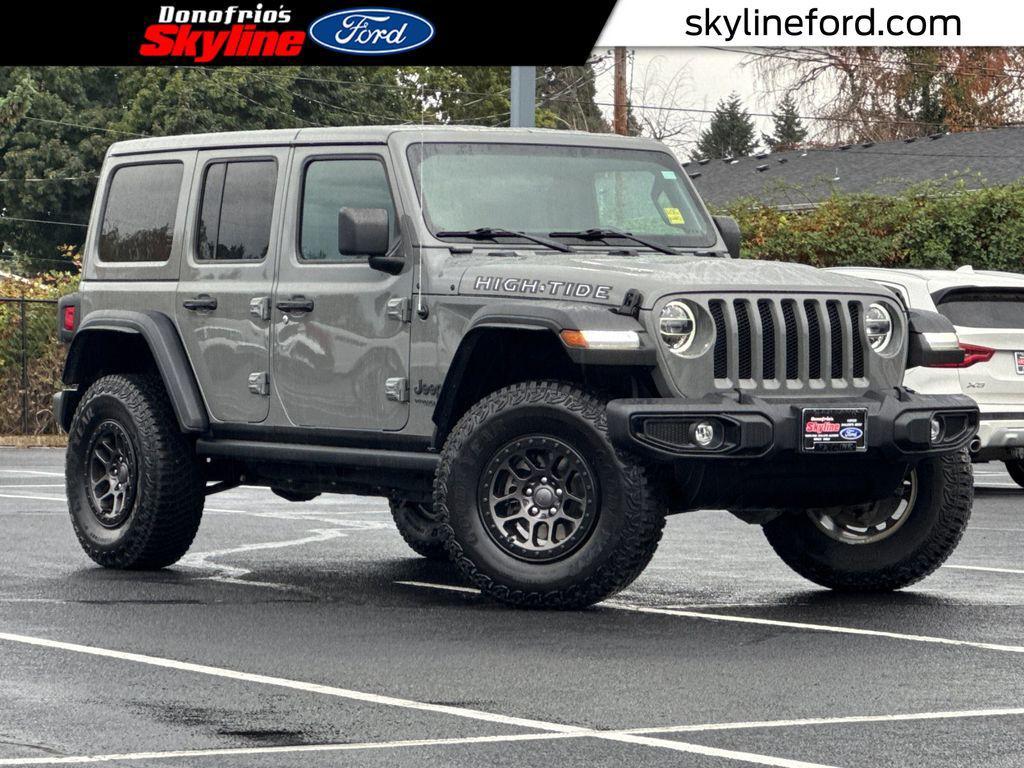 used 2022 Jeep Wrangler Unlimited car, priced at $39,498