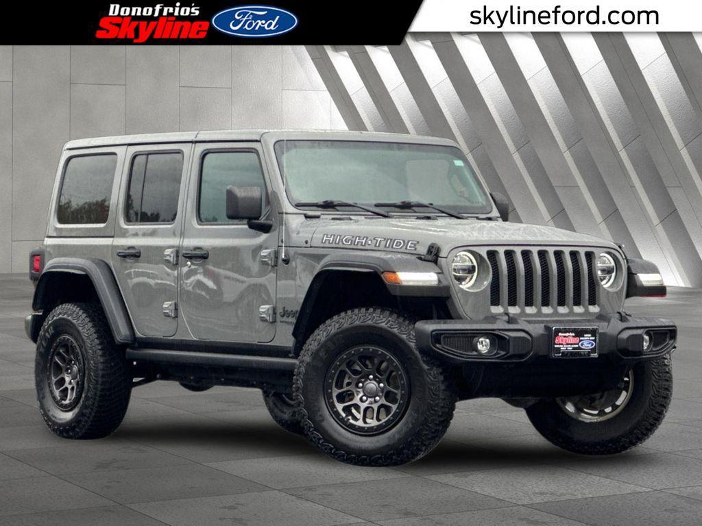 used 2022 Jeep Wrangler Unlimited car, priced at $38,998