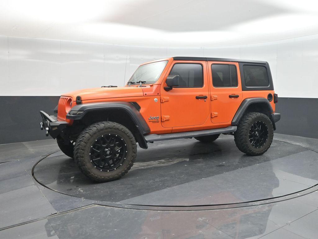 used 2018 Jeep Wrangler Unlimited car, priced at $22,985
