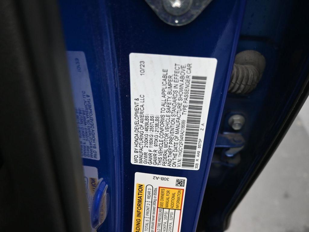 used 2024 Honda Accord Hybrid car, priced at $25,644