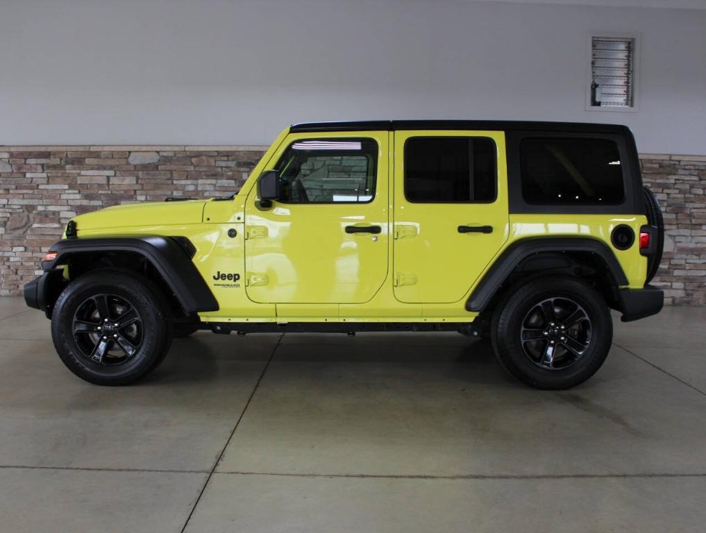 used 2022 Jeep Wrangler Unlimited car, priced at $36,900