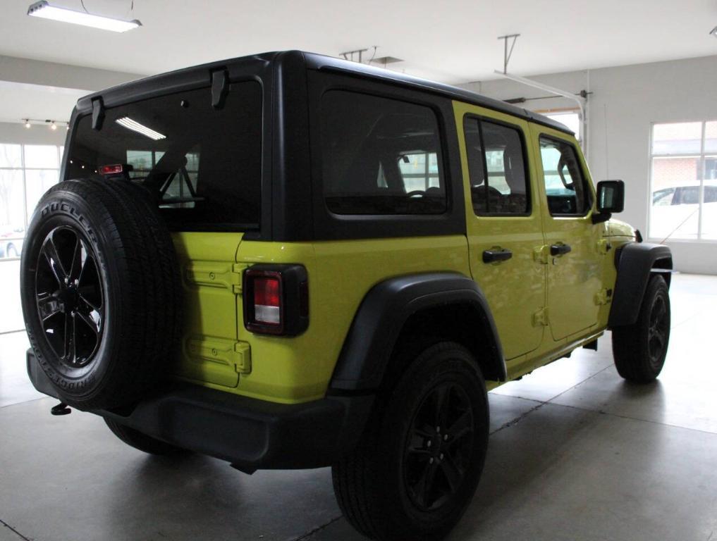 used 2022 Jeep Wrangler Unlimited car, priced at $36,900
