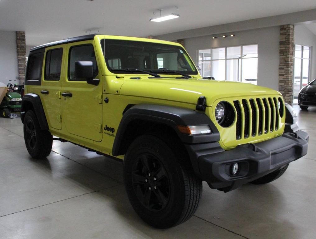used 2022 Jeep Wrangler Unlimited car, priced at $36,900
