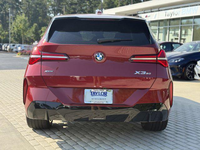 new 2025 BMW X3 car, priced at $62,235