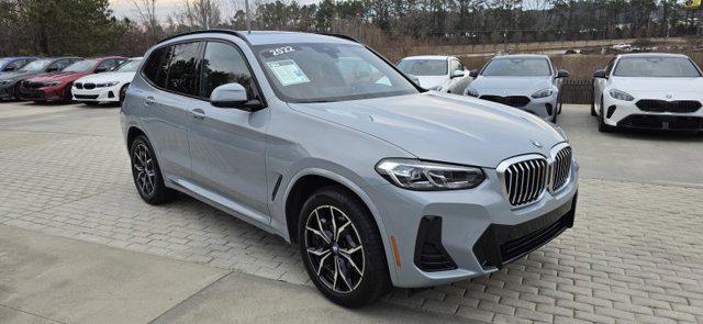 used 2022 BMW X3 car, priced at $36,990
