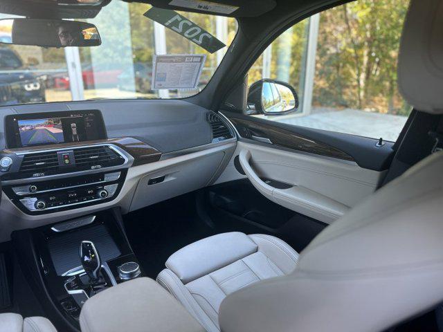 used 2021 BMW X3 car, priced at $28,990