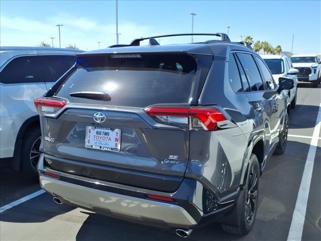 used 2025 Toyota RAV4 Hybrid car, priced at $40,214
