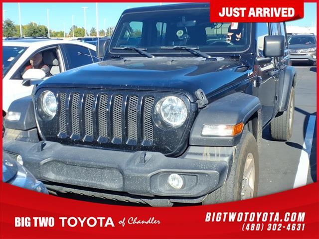 used 2021 Jeep Wrangler Unlimited car, priced at $28,951