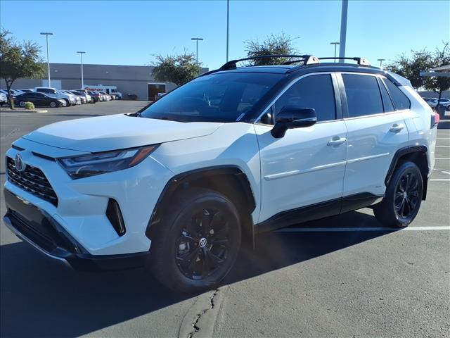 used 2022 Toyota RAV4 Hybrid car, priced at $35,080