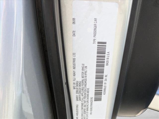 used 2006 Subaru Legacy car, priced at $9,925