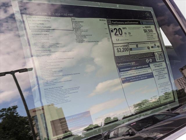 new 2025 Land Rover Discovery Sport car, priced at $53,264