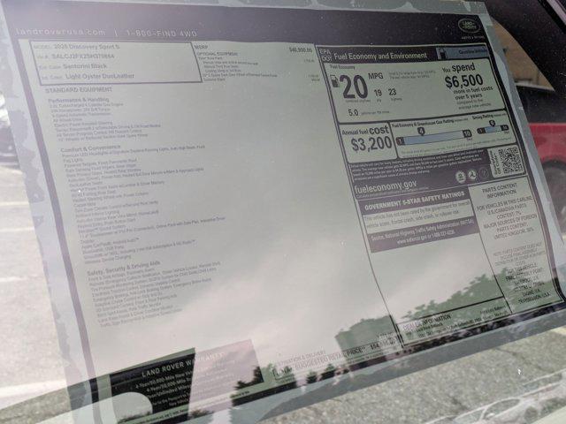 new 2025 Land Rover Discovery Sport car, priced at $52,422