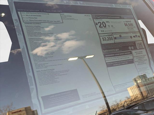 new 2025 Land Rover Discovery Sport car, priced at $53,555