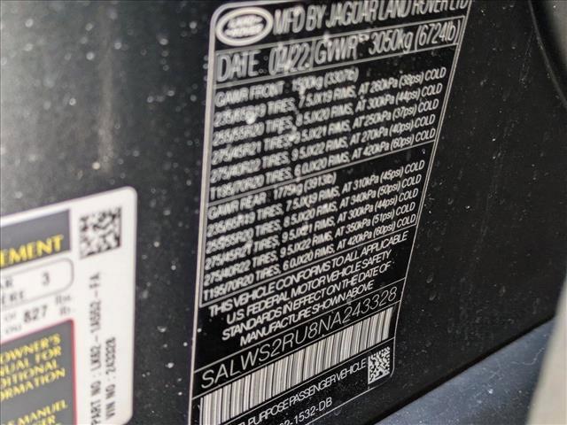 used 2022 Land Rover Range Rover Sport car, priced at $45,595