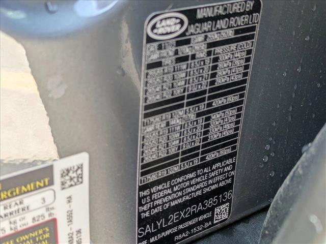 used 2024 Land Rover Range Rover Velar car, priced at $48,995