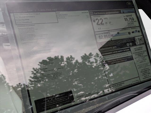 new 2026 Land Rover Range Rover Evoque car, priced at $53,850